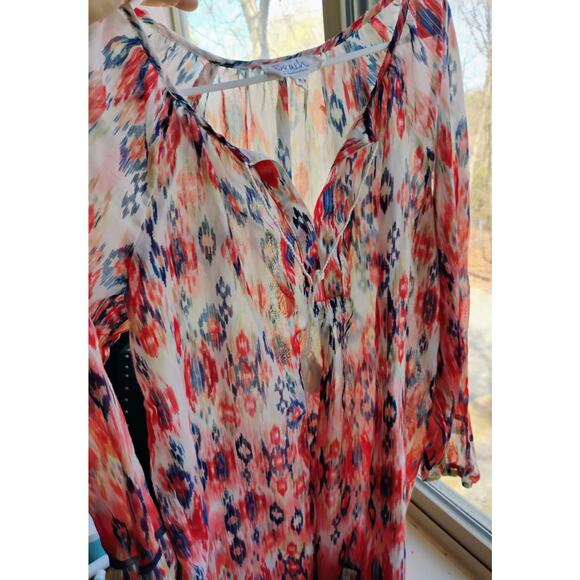 MED Beach By Beachlunchlounge CoverUp. Light, Sheer. Boho. Hippie. Surfer. Fairy - Picture 3 of 16